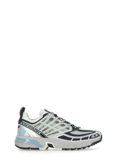Salomon Grey  Sneakers And In White