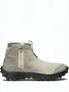 Salomon High-top Textured Fabric Boots With Rugged Rubber Sole In Gray