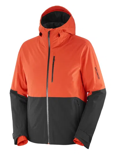 Salomon Highland Ski Jacket In Orange