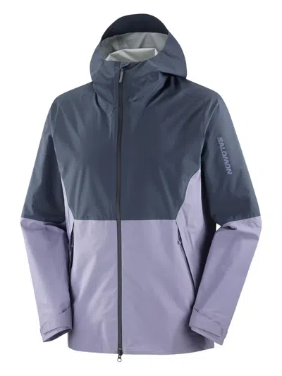 Salomon Hooded Two-tone Jacket