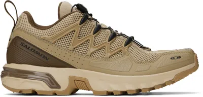 Salomon Khaki Acs + Og Sneakers In Safari / Kelp / Dark