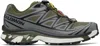 Salomon Xt-6 Sneaker In Olive Night / Sedona