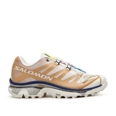 Pre-owned Salomon [l47299700] Mens  Xt-4 Og In Taffy/vanilla/blue Print