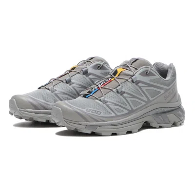 Pre-owned Salomon L47444800  Xt-6 Ghost Gray (men's)