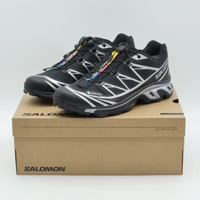 Pre-owned Salomon L47450600  Xt-6 Gore-tex Black Footwear Silver (men's)