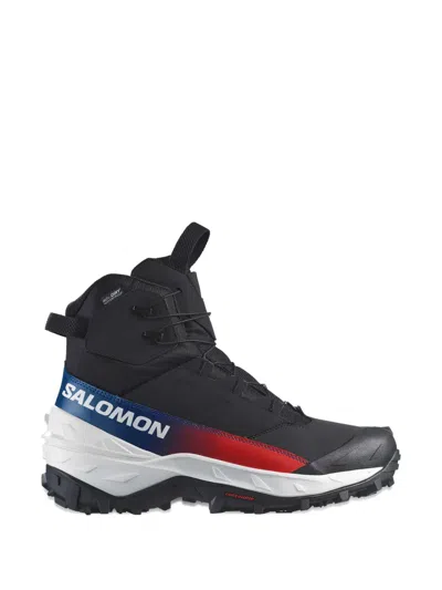 Salomon Lace-up Sneakers In Black