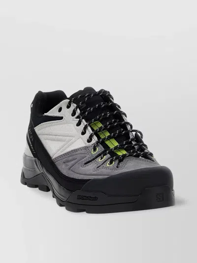 Salomon 'leather X-alp' Sneakers Featuring Mesh