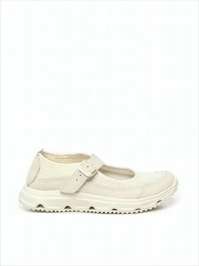 Salomon Lightweight Mesh And Nubuck Sneakers With Eva Sole In Neutral