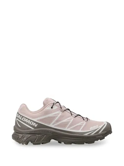 Salomon Lilac Ash Rubber Sneakers In Neutral