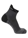 Salomon Logo-detail Socks In Gray