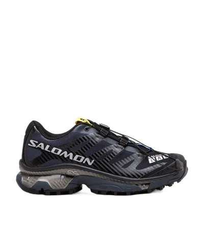 Salomon Streamlined Black Sneakers With Rugged Outsole And Breathable Upper