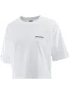 Salomon Logo Short Sleeve T-shirt In White