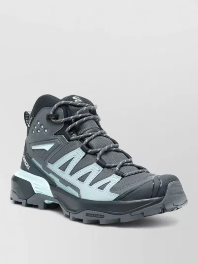 Salomon Low Sneaker Mesh Panels Pull Tab Sole In Gray