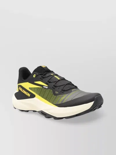 SALOMON LOW TOP SNEAKERS ALMOND TOE