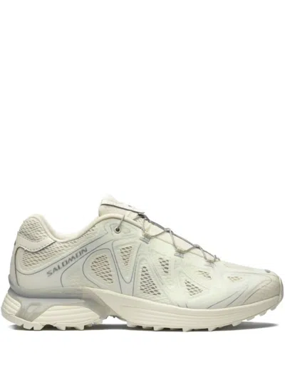 Salomon Low-top Sneakers With Mesh Panels And Iconic Logo In Gray