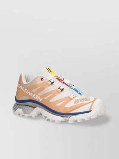 Salomon Low Top Sneakers With Mesh Upper And Rubber Outsole
