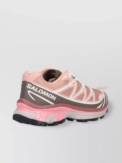 Salomon Low Top Sneakers With Mesh Upper And Rubber Outsole In Multi