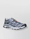 Salomon Low Top Sneakers With Mesh Upper And Rubber Outsole In Gray
