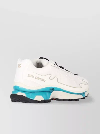 SALOMON LOW TOP SNEAKERS WITH MESH UPPER AND RUBBER SOLE