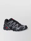 Salomon Athletic Sneakers With Streamlined Silhouette And Unique Overlays In Black