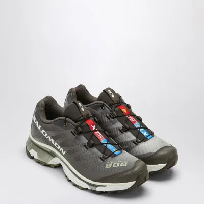Salomon Low Xt-4 Og Dark Green Sneaker In Multicolor