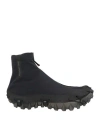 Salomon Man Sneakers Black Size 8.5 Textile Fibers In Black