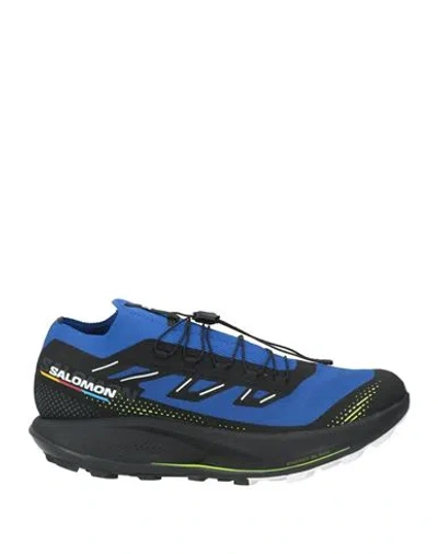 Salomon Man Sneakers Blue Size 8.5 Textile Fibers