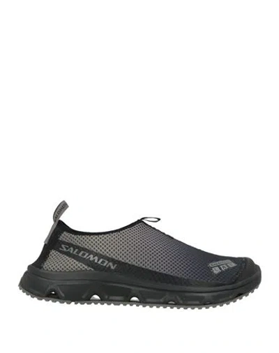 Salomon Man Sneakers Charcoal Size 8 Textile Fibers