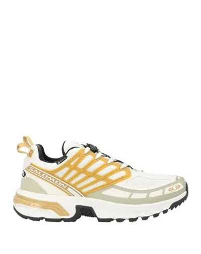 Salomon Man Sneakers White Size 8.5 Textile Fibers