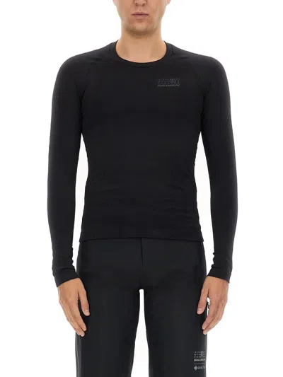 Salomon Martin Margiela Technical Fabric Top In Black