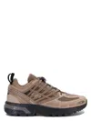 Salomon Mesh Slip-on Sneakers Rubber Sole In Beige