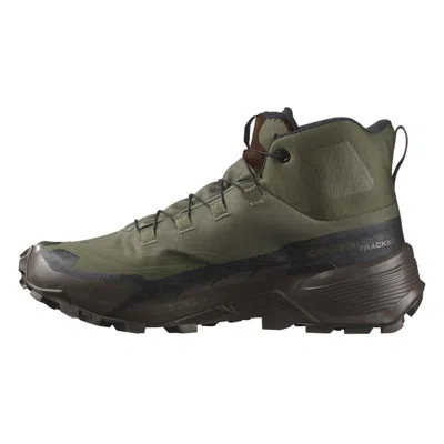 Salomon Men's  Cross Hike Tracker Hunting Boots In Black