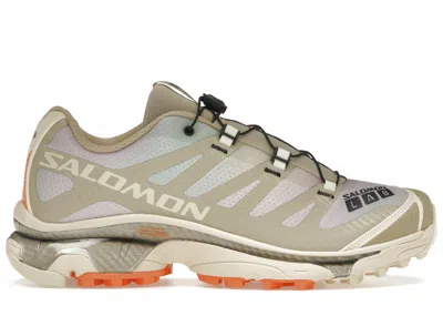 Pre-owned Salomon Men's  Xt4 Og Aurora Borealis Sneakers In Shortbread/bird Of Paradise/black