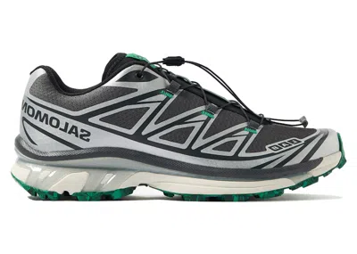 Pre-owned Salomon Men's  Xt6 Goretex End. Sneakers In Asphalt/emerald In Multi