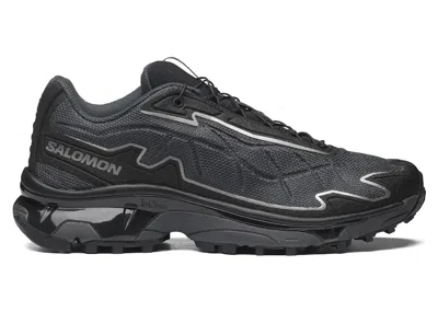 Pre-owned Salomon Men's  Xtslate Sneakers In Black/asphalt/footwear Silver In Multi