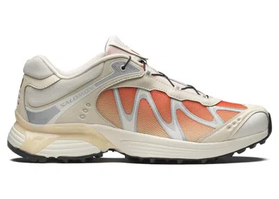 Pre-owned Salomon Men's  Xtwhisper Sneakers In Shortbread/red Orange/footwear Silver