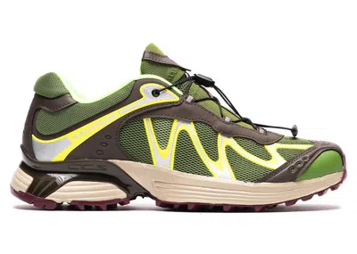 Pre-owned Salomon Men's  Xtwhisper Sulphur Sneakers In Treetop/wren/sulphur Spring