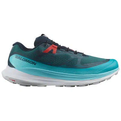 Salomon Men's Ultra Glide 2 Trail Running Shoes In Atlantic Deep/blue Radiance/fiery Red