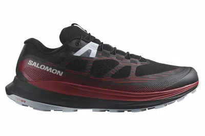 Salomon Men's Ultra Glide 2 Trail Running Shoes In Black/biking Red/pearl Blue