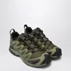 Salomon Xa Pro 3d Nylon And Mesh Sneakers In Green