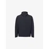Salomon Mens Deep Black Outscape 2l Logo-patch Shell Jacket In Black