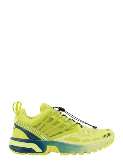 Salomon Mesh And Rubber Sneakers In Green