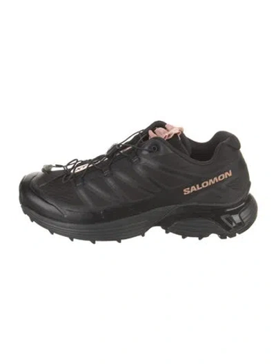 Pre-owned Salomon Mesh Athletic Sneakers In Black