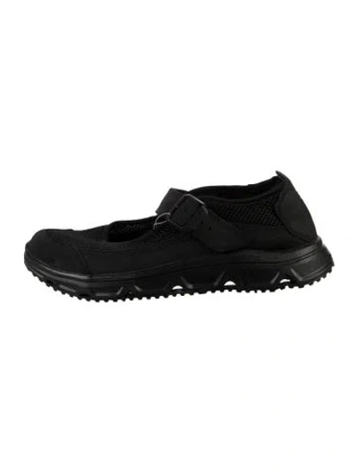 Pre-owned Salomon Mesh Athletic Sneakers In Black