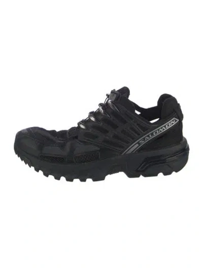 Pre-owned Salomon Mesh Athletic Sneakers In Black