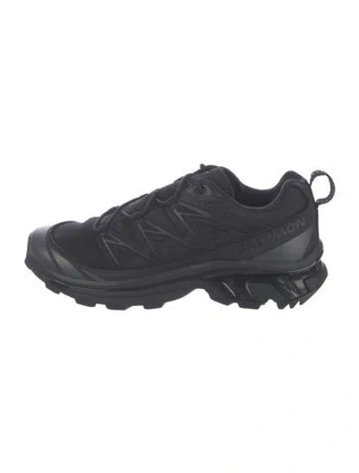 Pre-owned Salomon Mesh Athletic Sneakers In Black