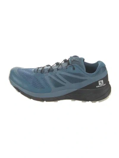 Pre-owned Salomon Mesh Athletic Sneakers In Blue
