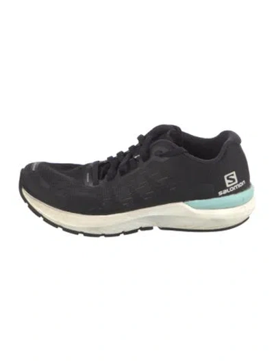 Pre-owned Salomon Mesh Athletic Sneakers In Blue