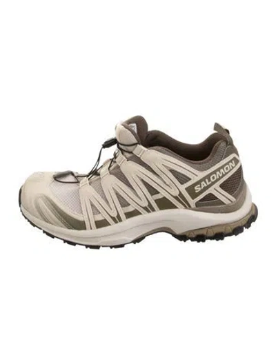 Pre-owned Salomon Mesh Athletic Sneakers In Gold