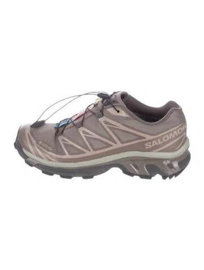Pre-owned Salomon Mesh Athletic Sneakers In Gray